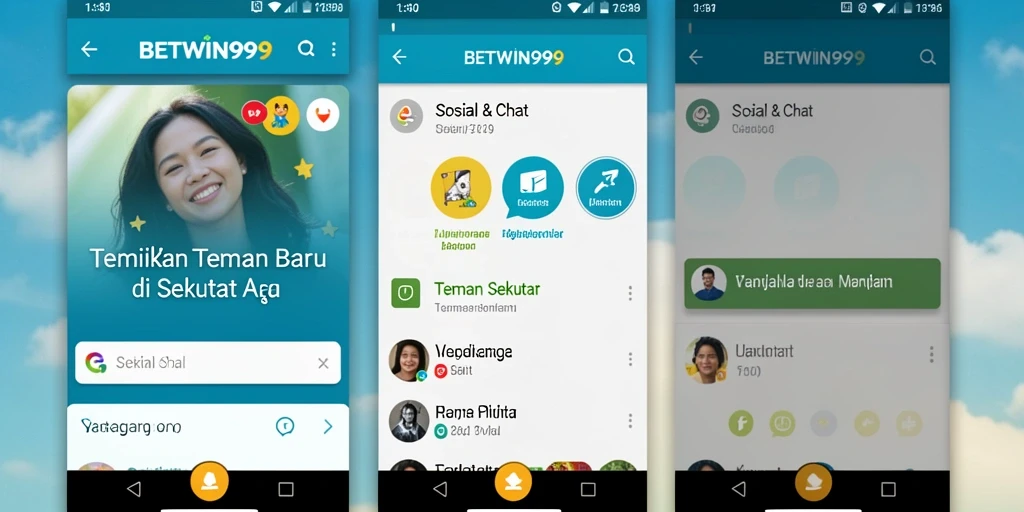 Tampilan antarmuka BETWIN999 yang menarik dan mudah digunakan.