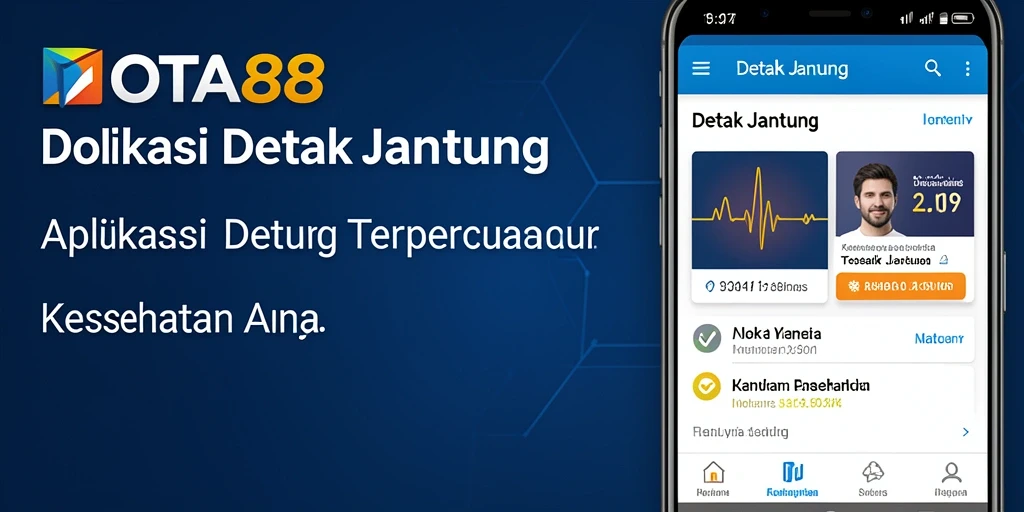 Antarmuka DOTA88 menampilkan fitur pemantauan detak jantung yang lengkap.