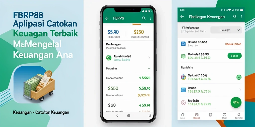 Tampilan antarmuka aplikasi Catatan Keuangan FBRP88 yang user-friendly